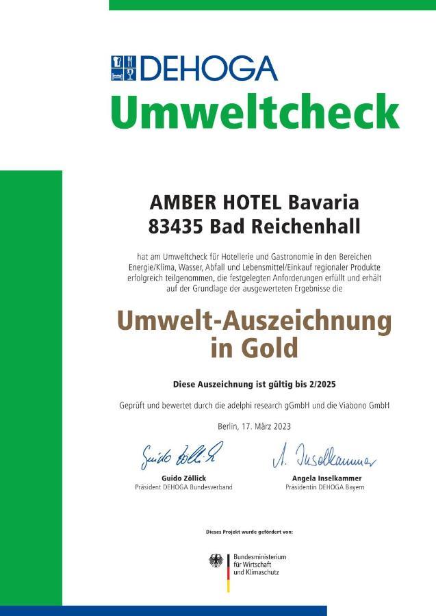 Amber Hotel Bavaria Bad Reichenhall Zewnętrze zdjęcie